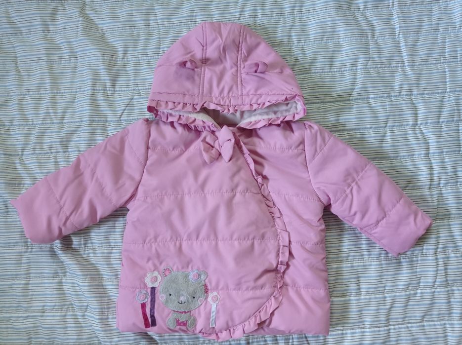 Śliczna kurteczka TU dla dziewczynki 3-6 m- cy