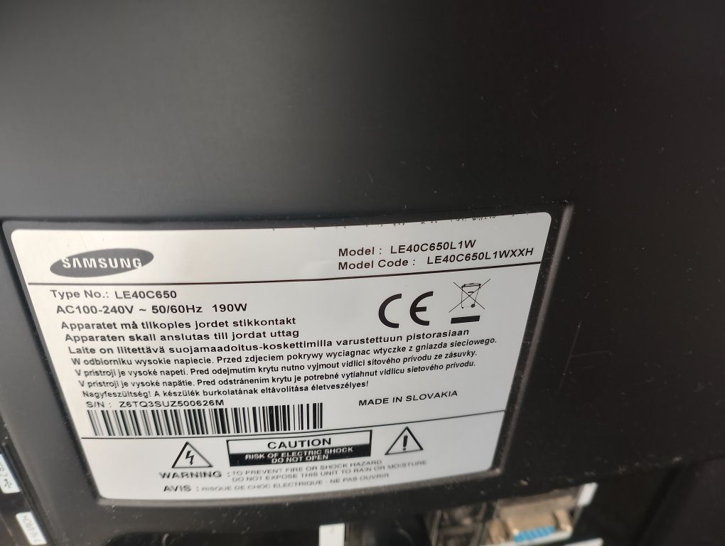 TV Samsung 40 cale