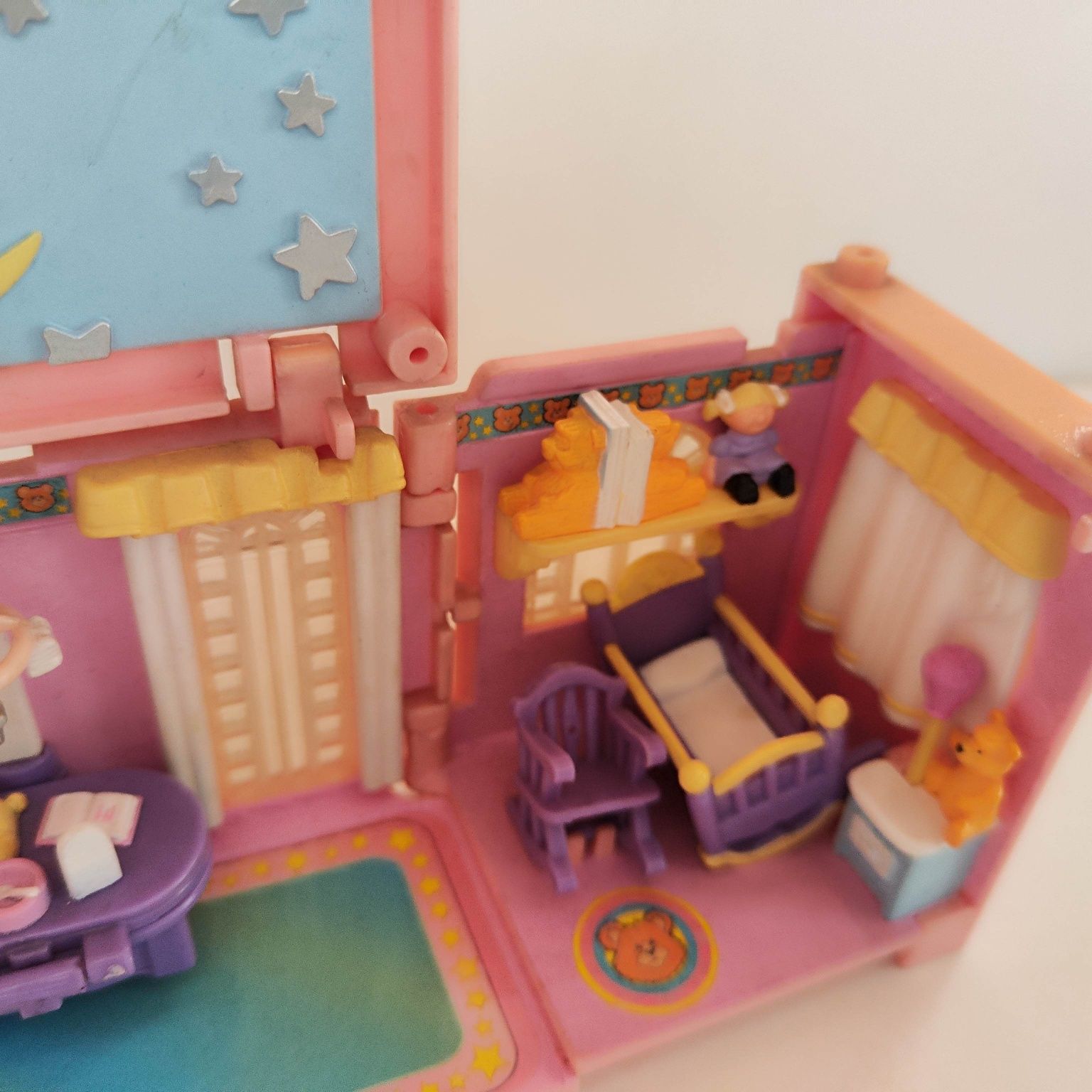 Expansão da Mansão Polly Pocket - Nursery Bluebird 1999