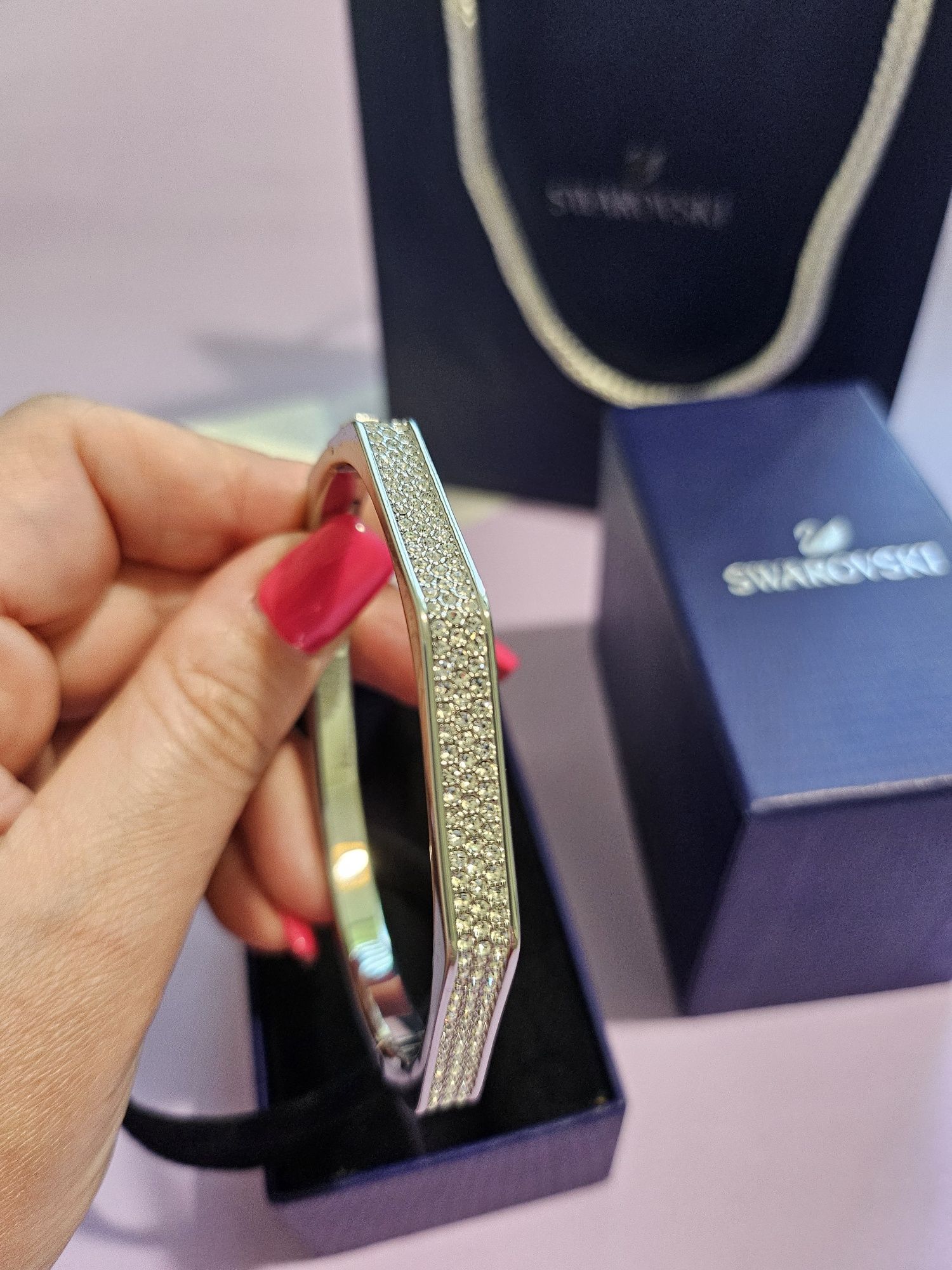 Браслет та сережки Swarovski Dextera