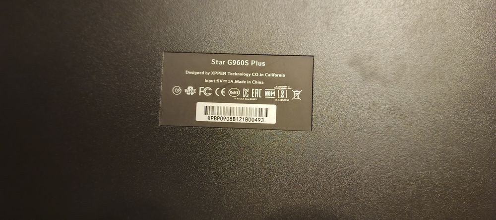 Tablet graficzny Star G960S plus