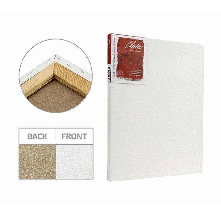 Холсти, підрамники для малювання (Unico, Rosa)