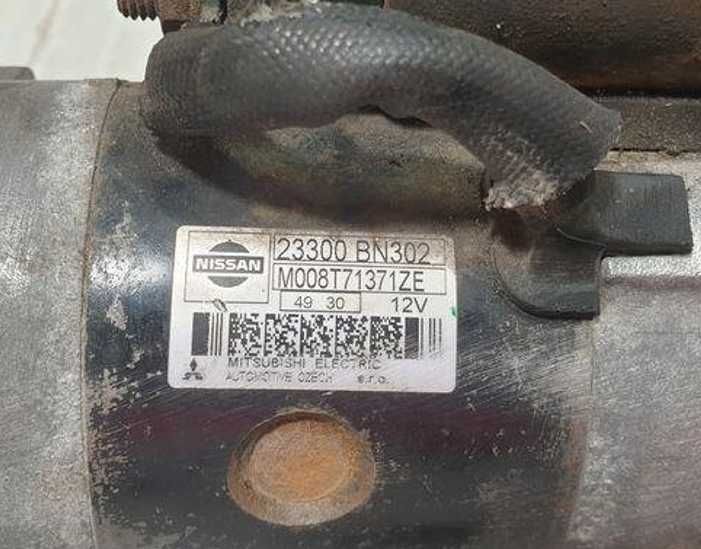 Стартер NISSAN ALMERA N16  TINO V10 2.2 dCi 2003- 233008H801