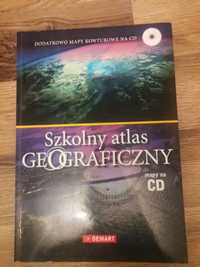 Szkolny atlas Geograficzny. Wydawnictwo Demart