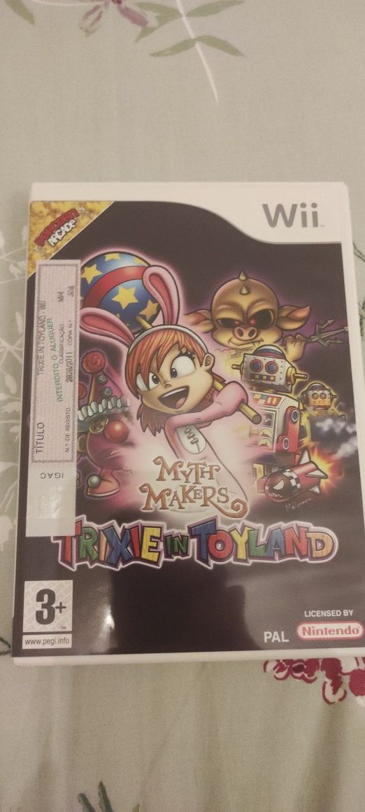 3 jogos para Wii