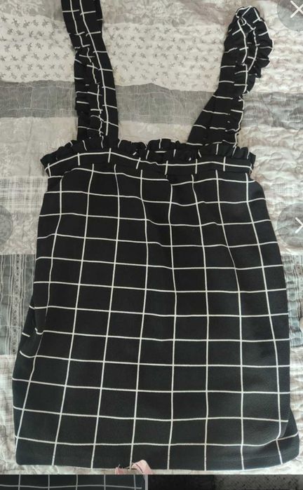 Spódnica na szelkach ciążowa