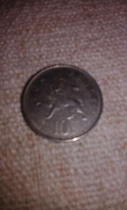 Moeda Inglesa 10 ten pence