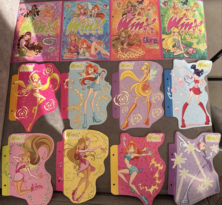 Zestaw karteczek Winx 12szt