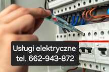 Usługi elektryczne,  Elektryk, automatyka bramy, kamery, wideodomofony