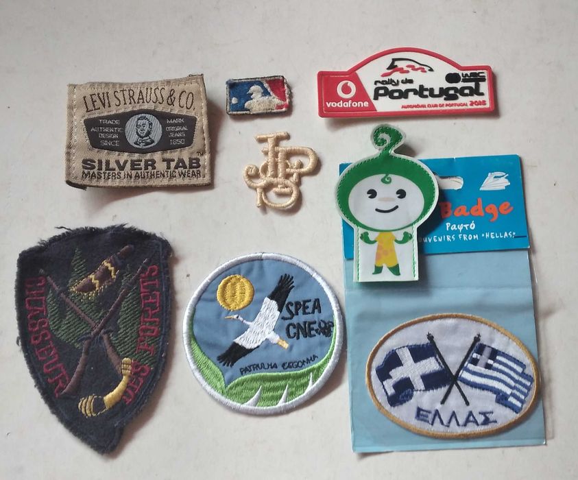 Badges em Pano - Diversos emblemas