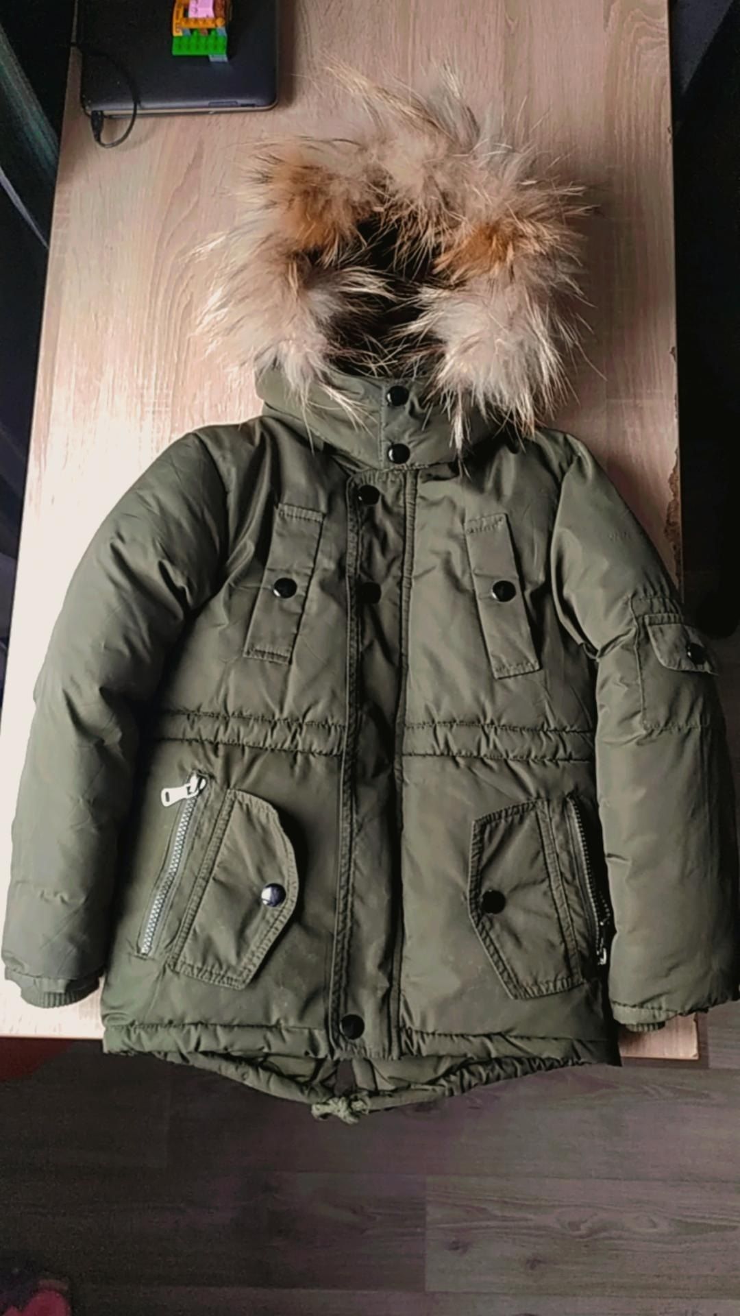Зимняя курточка комбинезон