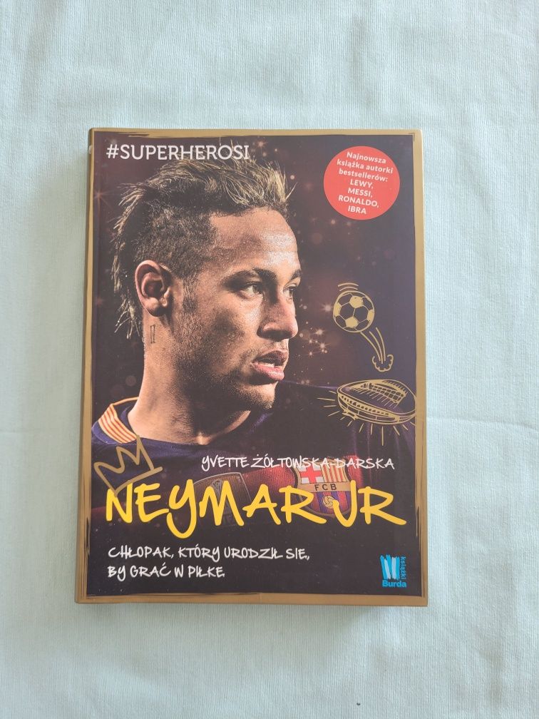 Pierwsza biografia Neymara dla dzieci - książka