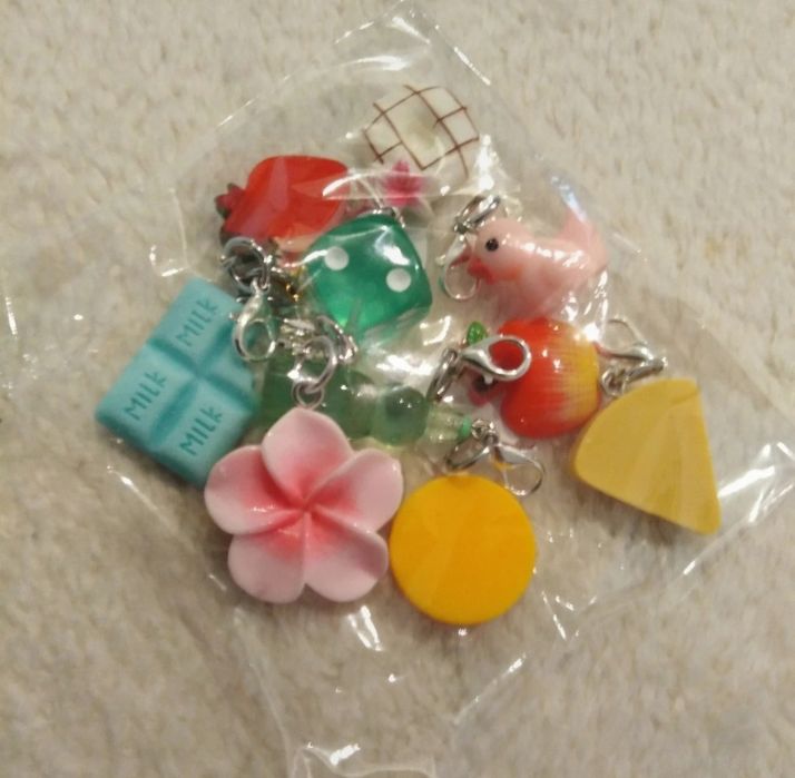 10szt charms hobby horse