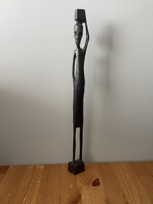 Figurka rzeźby afrykańskie z hebanu
