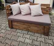 Siedzisko sofa kanapa ogrodowa z funkcją skrzyni