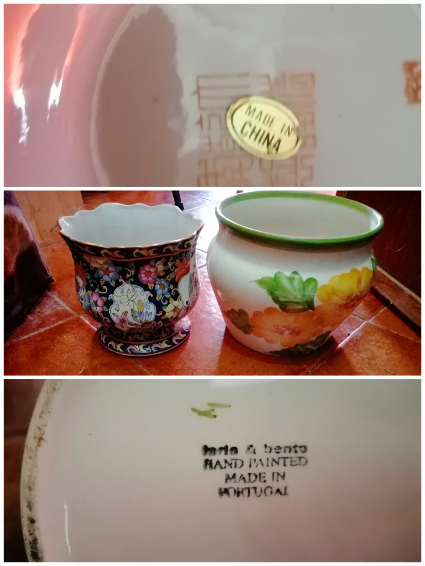 Peças antigas várias