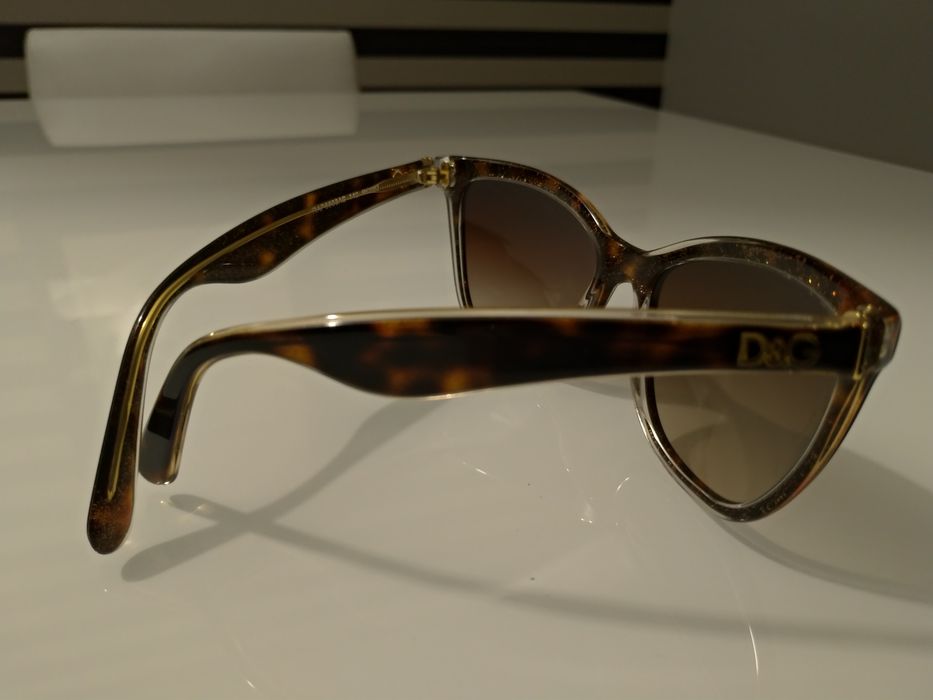 Óculos Sol Mulher DOLCE & Gabbana castanho/dourado, lentes sol sem uso