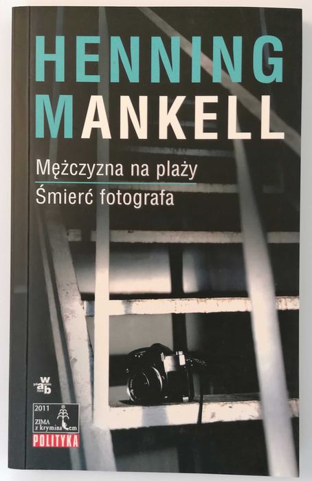 Książka - Henning Mankell - Mężczyzna na plaży / Śmierć fotografa