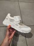 Балетки сандалі босоніжки жіночі Skechers оригінал 117105 WHT