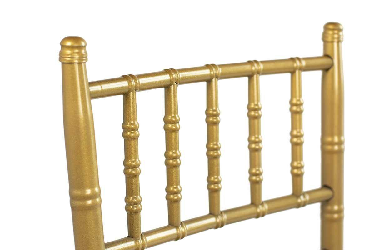 Krzesło weselne metalowe Chiavari – kolor złoty, II kategoria