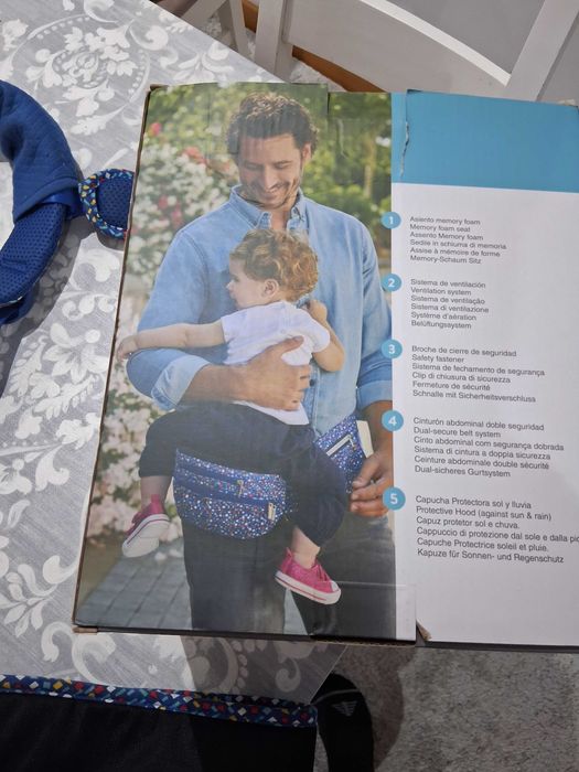 Marsupio tuctuc como novo