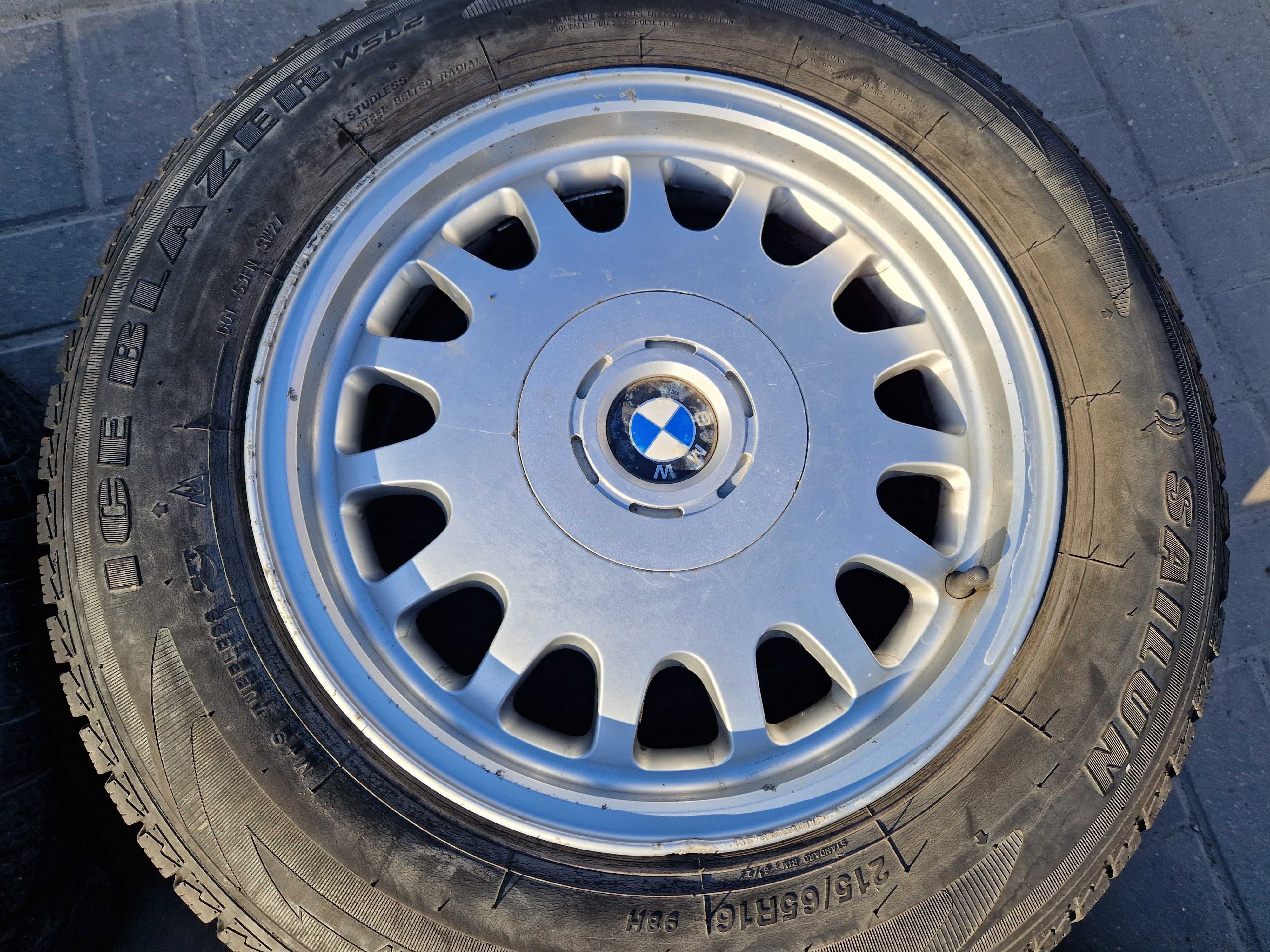 BMW E32 E34 E38 Styling 6 Alufelgi 16" 7.5J 5x120 ET20 Opony 215/65/16