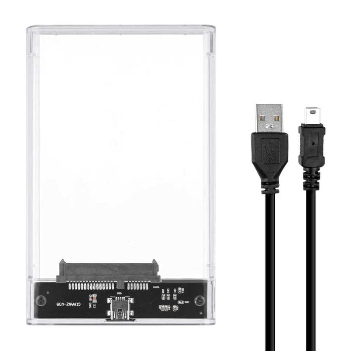Внешний карман для жесткого диска SSD/HDD 2.5 SATA USB 3.0 кейс-трей
