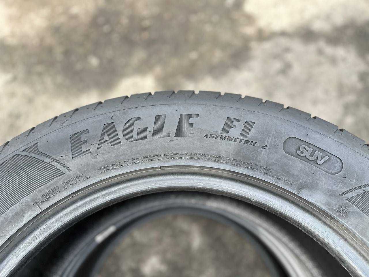 Літні шини 255/55 R19 Goodyear EagleF1 2шт Germany