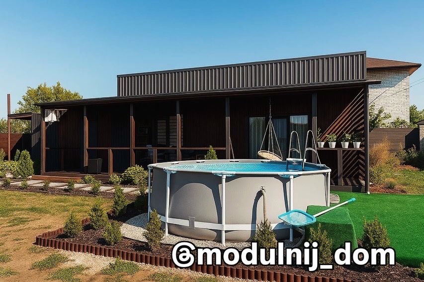 Модульні та каркасні будинки, альтанки, навіси, гаражі — під ключ!