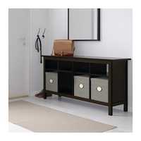 Consola Ikea Hemnes preta