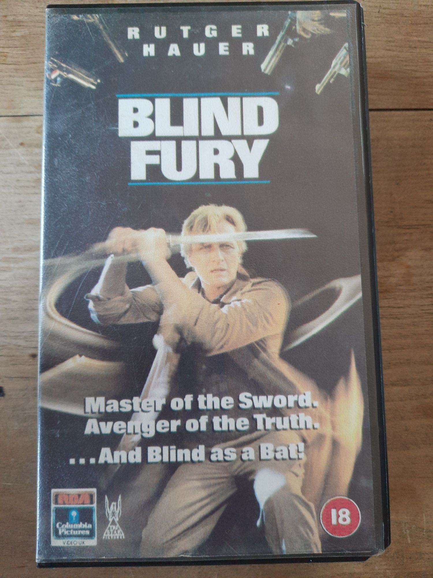 Ślepa Furia- Blind Fury Rutger Hauer kaseta VHS video