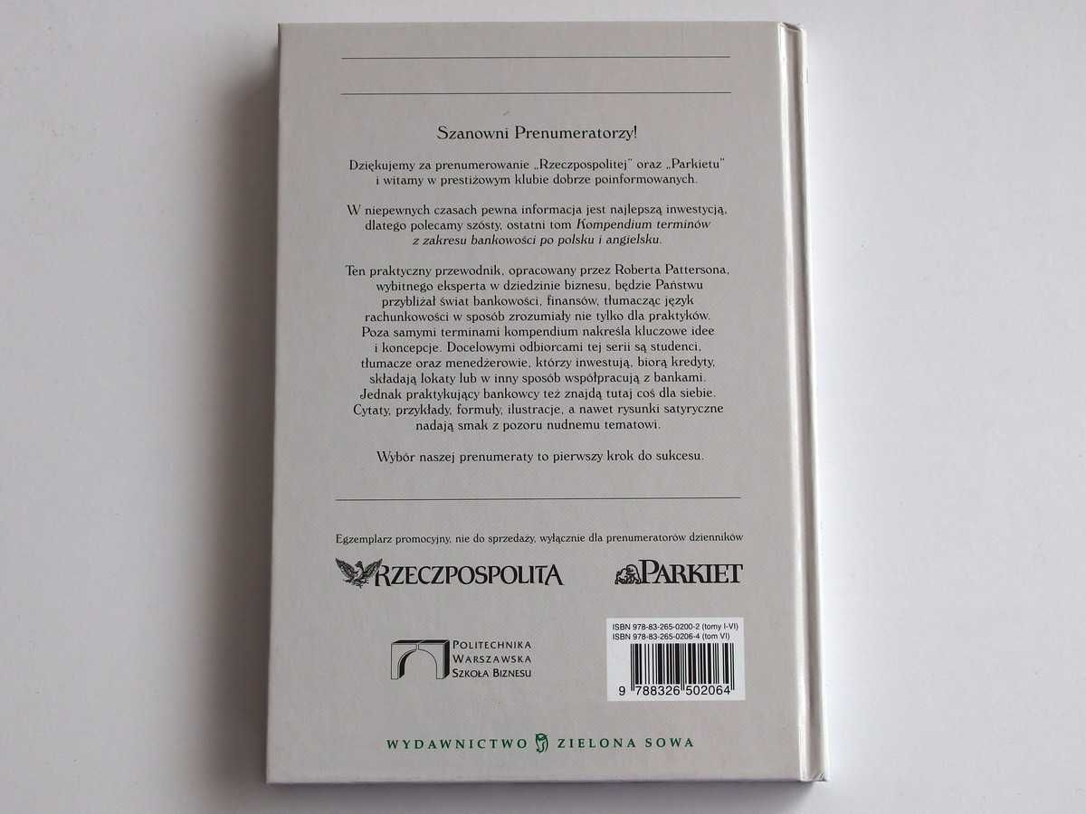 Compendium of Banking in Polish & English R-Z