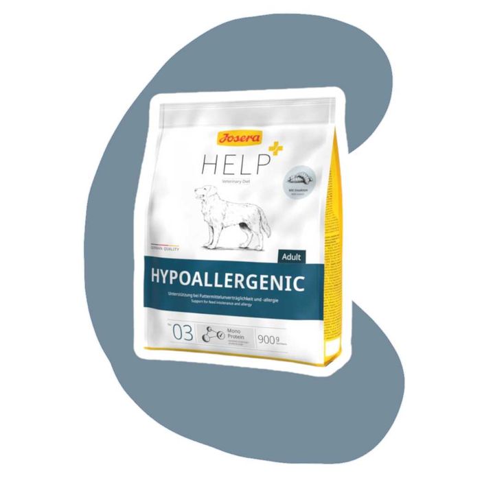 Josera Help Dog Hypoallergenic 900g alergia