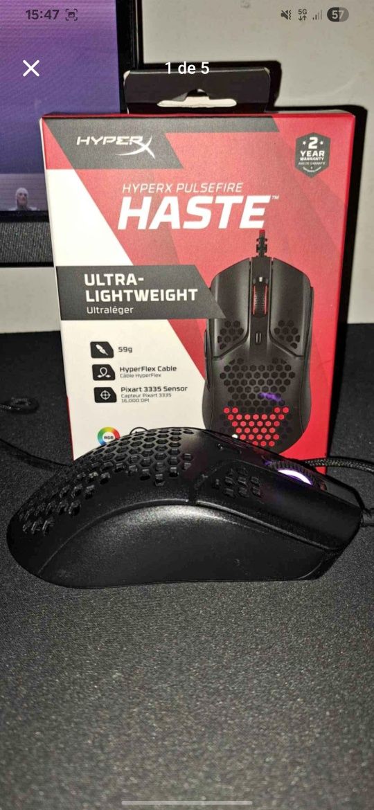 Conjunto teclado e rato