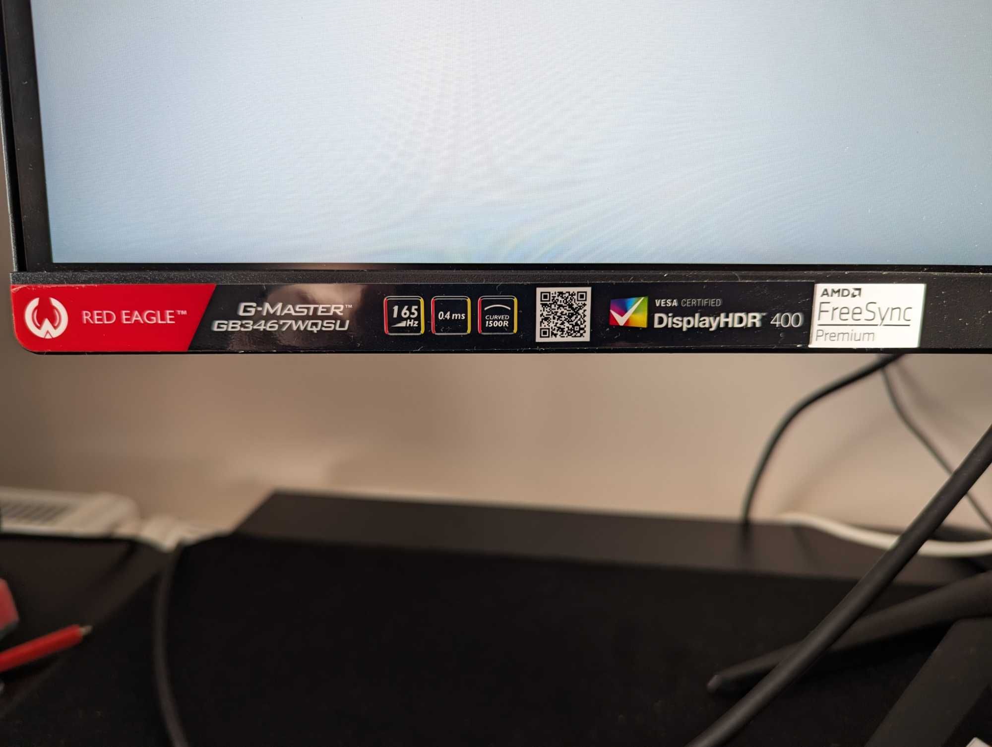 Monitor 34 cale iiyama G-Master GB3467WQSU-B5 Red Eagle 165 Hz wada