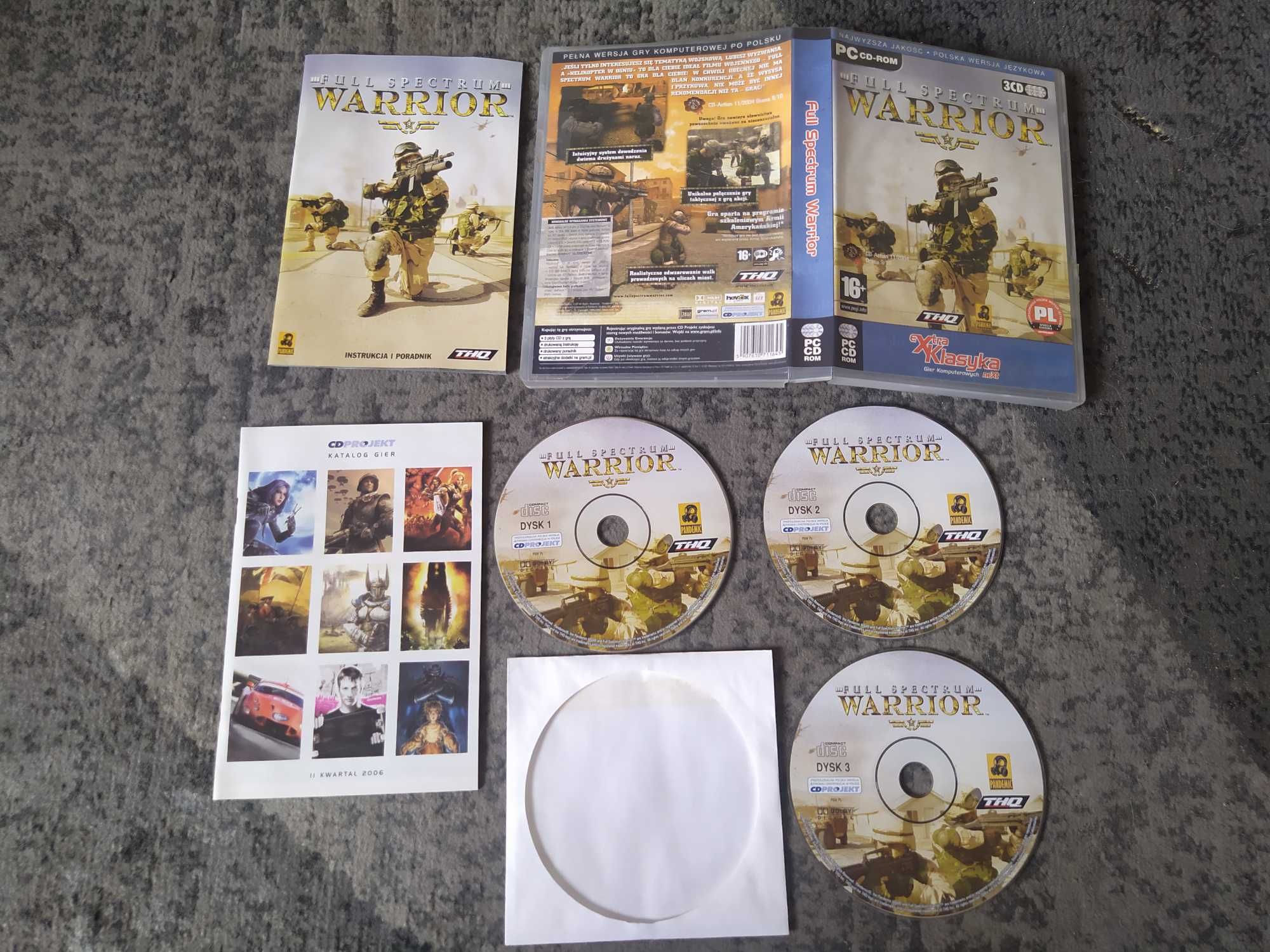 Full Spectrum Warrior PC CD