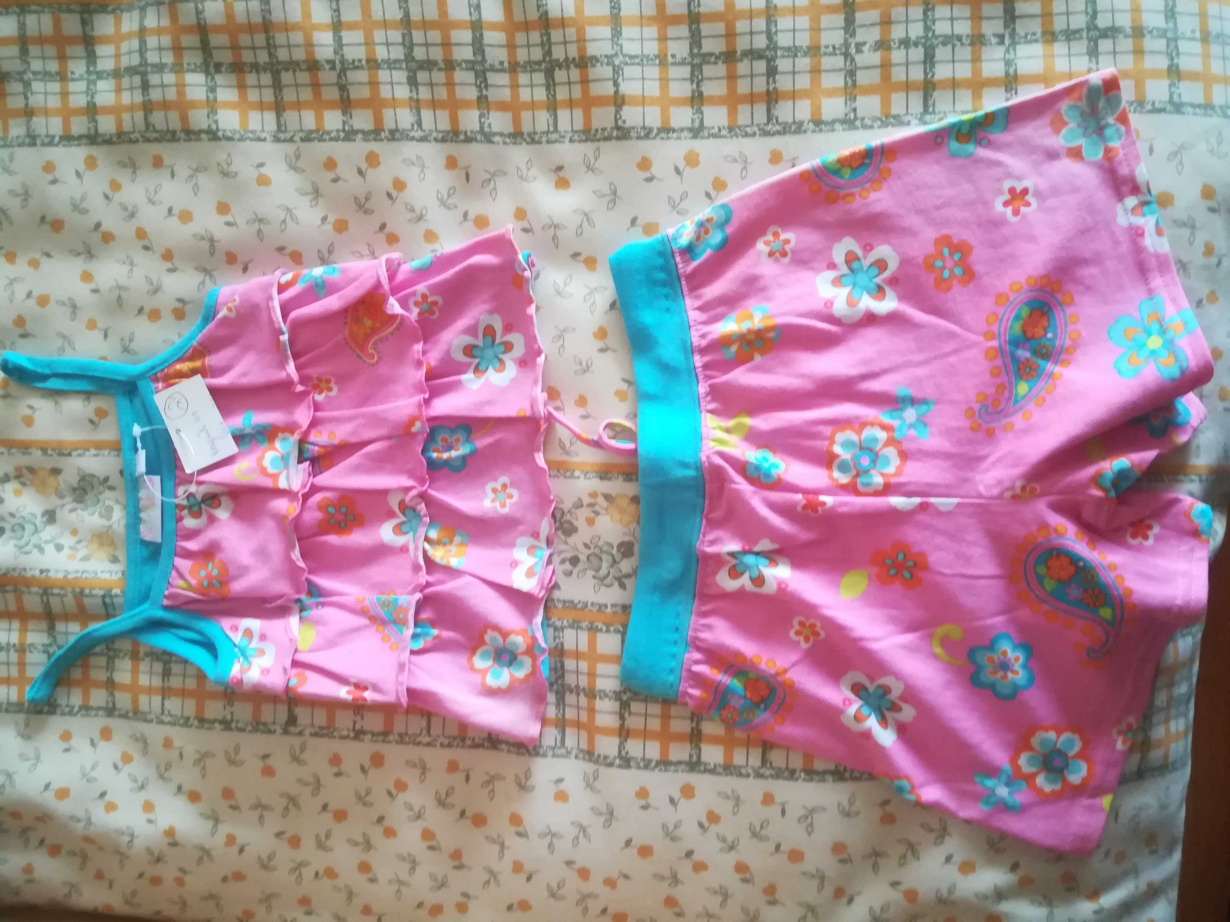 Fatinhos blusas e calções para menina.