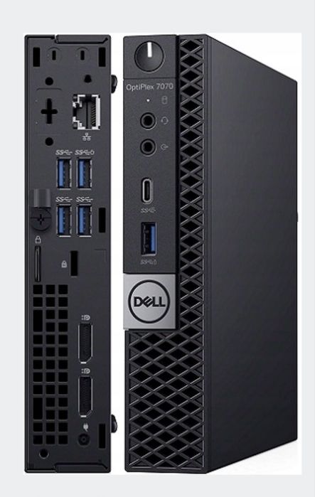 Micro PC 8-mej gen. Dell 7070 Tiny 16GB 512GB NVMe W11