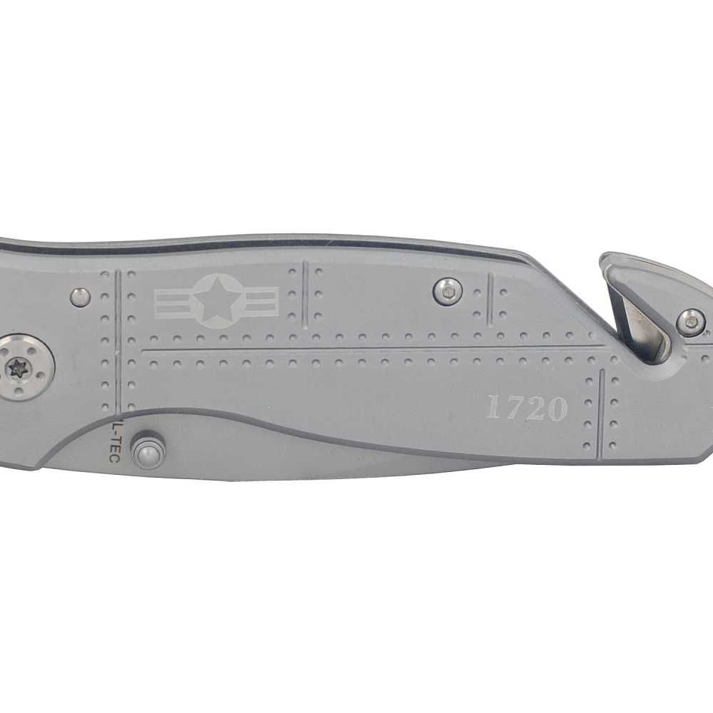 Нож MIL-TEC 15322000 стеклобой +стропорез +клипса шпенька складной EDC