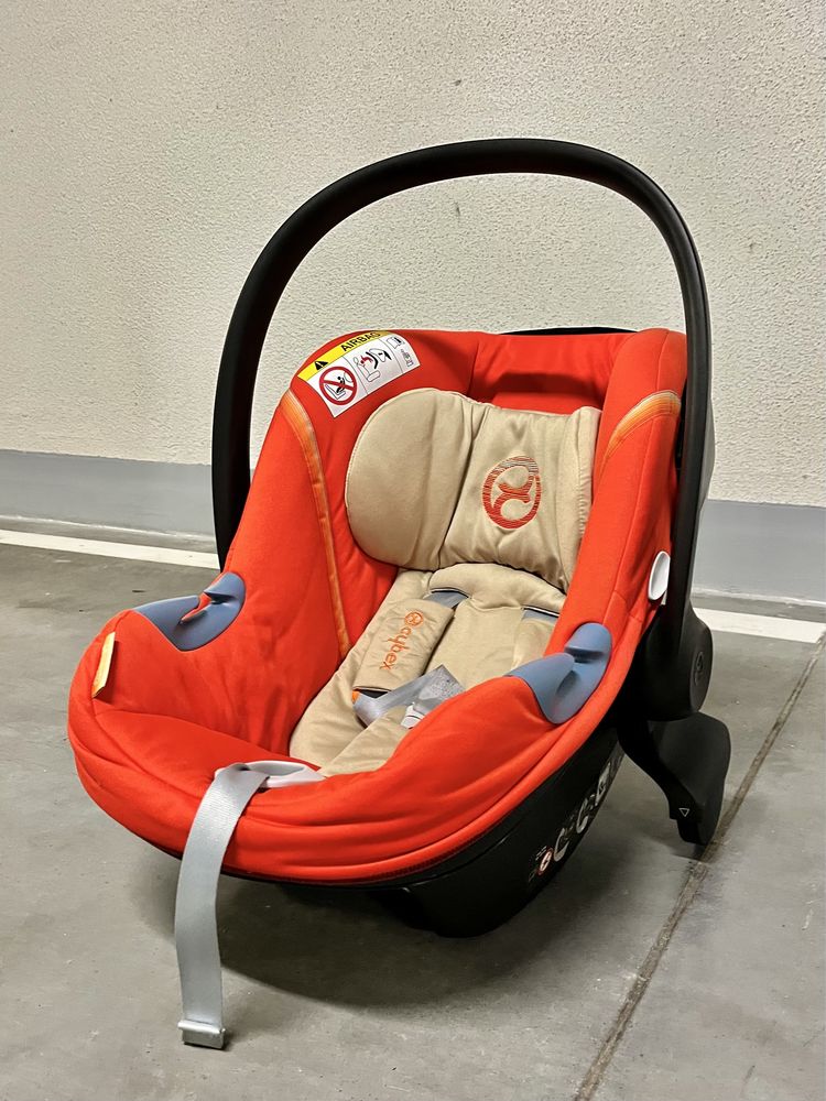 Cybex Aton M z bazą ISOFIX, stan idealny, bezwypadkowy