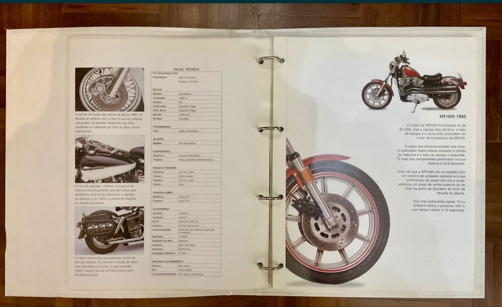 Coleçāo motas harkey