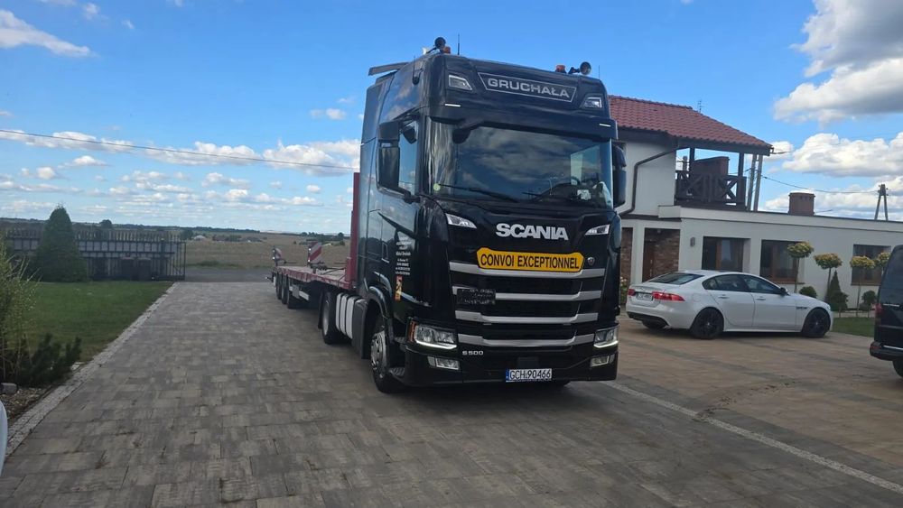 Scania S500  Odstępstwa 50 TON Bogate wyposażenie pełen ADR