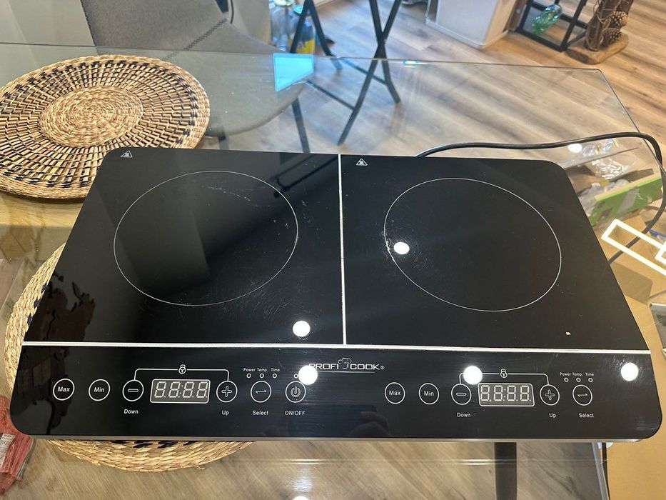 Placa Portátil PROFICOOK Dki 1067 (Nº de queimadores: 2)
