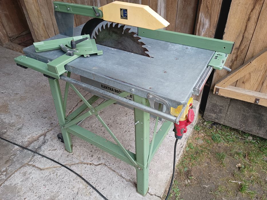 Piła stołowa 4,75 kW krajzega cerkularka cerkulatka cyrkularka