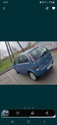 Opel Meriva 1,7cdti 2006r 235tyś Alu Klima Hak Uszkodzona