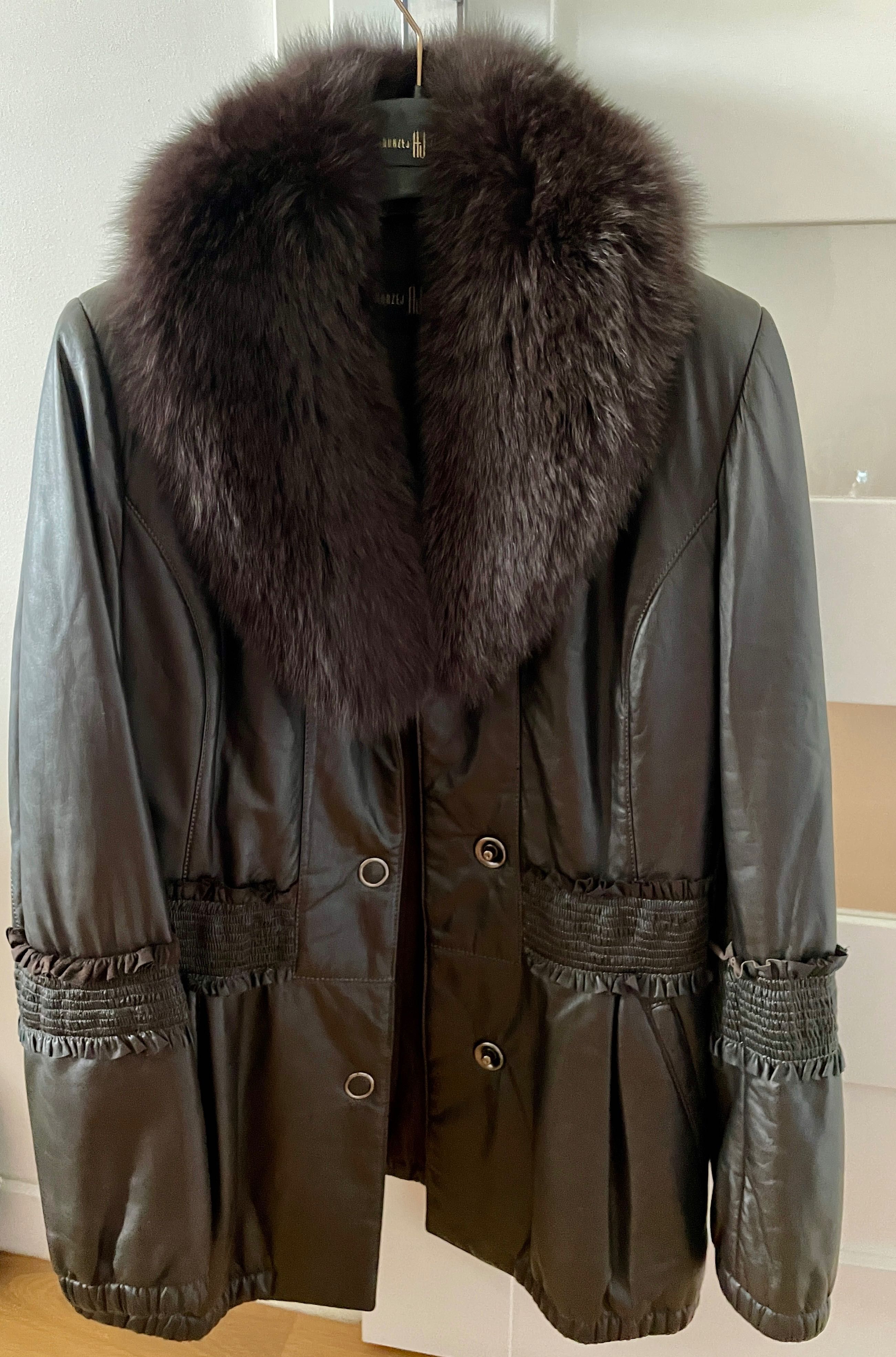 Kurtka skórzana Jedynak r. M/L