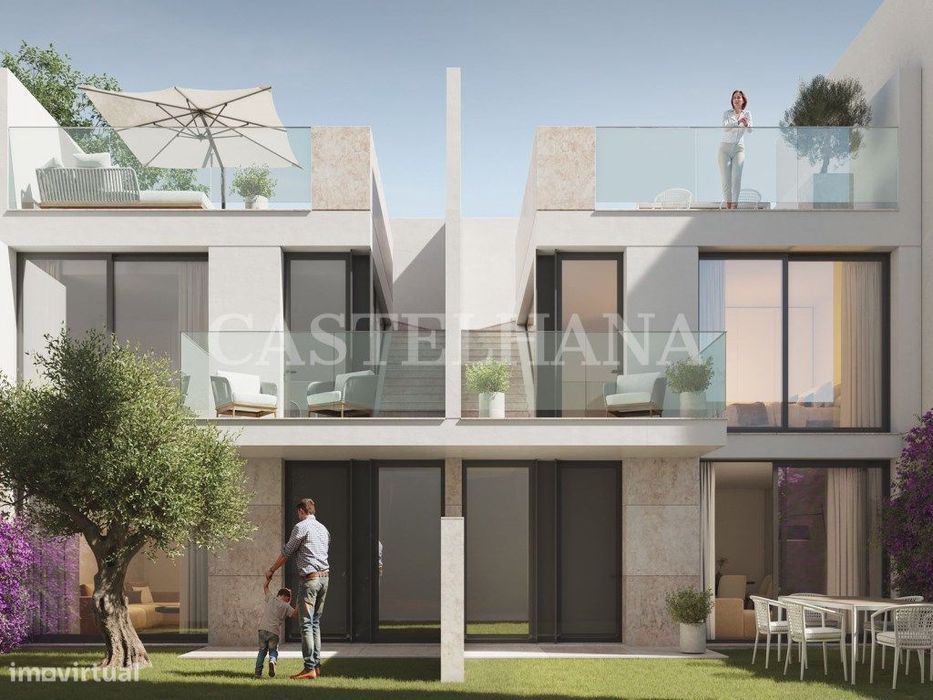 Vila T1 com jardim em novo empreendimento em Alvalade, Lisboa