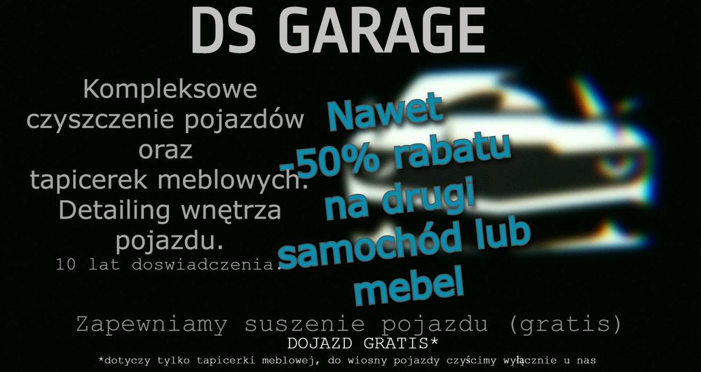 Detailing, czyszczenie, pranie tapicerki (samochodowej i meblowej)