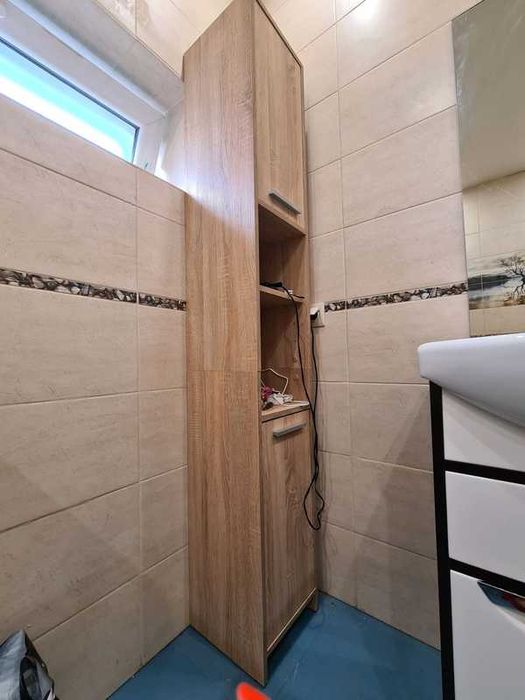 Гарантия ! Универсальный напольный шкаф пенал в ванную комнату кухню