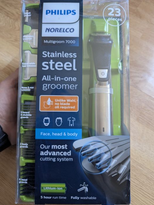 Машинка для стрижки тример PHILIPS 7000 USA.